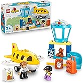 LEGO DUPLO Town First Airport Experience 10443 &ndash; Imagination Arrival for Piloting-Related Kids Ages 2 and Over