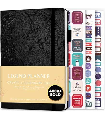 Clever Fox Planner Schedule - Undated Weekly and Monthly