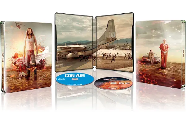 Con Air (Convictos en el aire) (Steelbook) (1997) (Simon West) (4K UHD + Blu-ray)