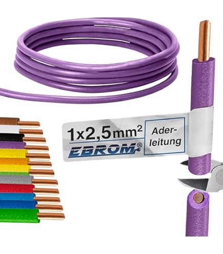 Voedingskabel - VD Draad assortiment - Kabelsoort: VD H07V-U, Aderdoorsnede: 3x2.5 mm², 1x1.5 mm², Kern: Massief, Kleur: Zwart, Bruin, -: Blauw en Geel/Groen, Lengte: 4 rollen van 20 meter