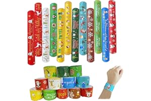 KOIROI Bransoletka zatrzaskowa na Boże Narodzenie, 24/36/48 sztuk, zestaw bransoletek zatrzaskowych, bransoletka dla dzieci, składana bransoletka na Boże Narodzenie, imprezę, upominek dla dzieci, na imprezę,