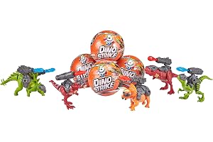 5 Surprise 7748-S001 Dino Strike Surprise Mystery Battling Samlarföremål (Dubbelpaket), Serie 1, 2-pack, i 3+ år