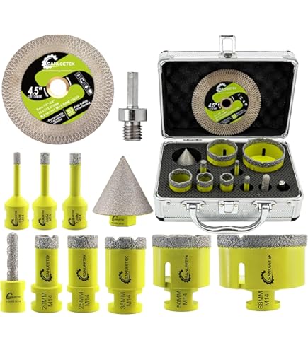 Diamant-Stufenbohrer 20-35-50mm - Konischer Lochöffner Für Fliesen & Metall