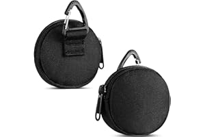 HJIAMA Sac a Friandise pour Chien Dressage 2 Pièces, Mini Pochette Friandise Chien, Tissu Oxford Sac Friandise pour Chien, avec Crochet Triangulaire pour Transporter des Friandises pour Chiens