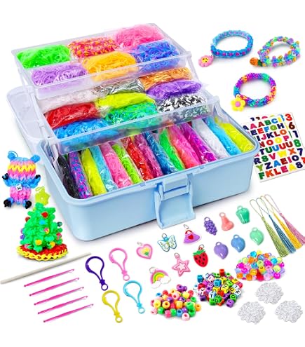 ETHAHE Loom Bands Refill Pack of 100 S-Clips for Elastic Bracelets