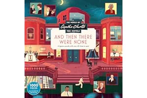 LAURENCE KING The World of Agatha Christie and Then There Were None 1000 Piece Puzzle: Illustrated by Ruby Ash