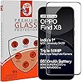 STP FEEL® Premium Tempered Glass Screen Protector Guard Compatible For Oppo Find X8 5G (6.59 Inch, Pack of 1) | Edge to Edge Coverage With Easy to installation kit for Smartphone
