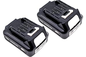 FengWings® 2X 2.0A BL1021B 12V / 10.8V Batería Compatible con Makita BL1020B BL1021B BL1015 BL1016, Compatible con Makita DF333DSAE, Compatible con Makita DF031D DF0331D TD110D JR103D