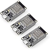 ELEGOO Scheda di Sviluppo ESP32 3 Pezzi USB C, 2.4GHz Dual Mode Wifi+Bluetooth Microcontrollore Supporto Arduino, MicroPython