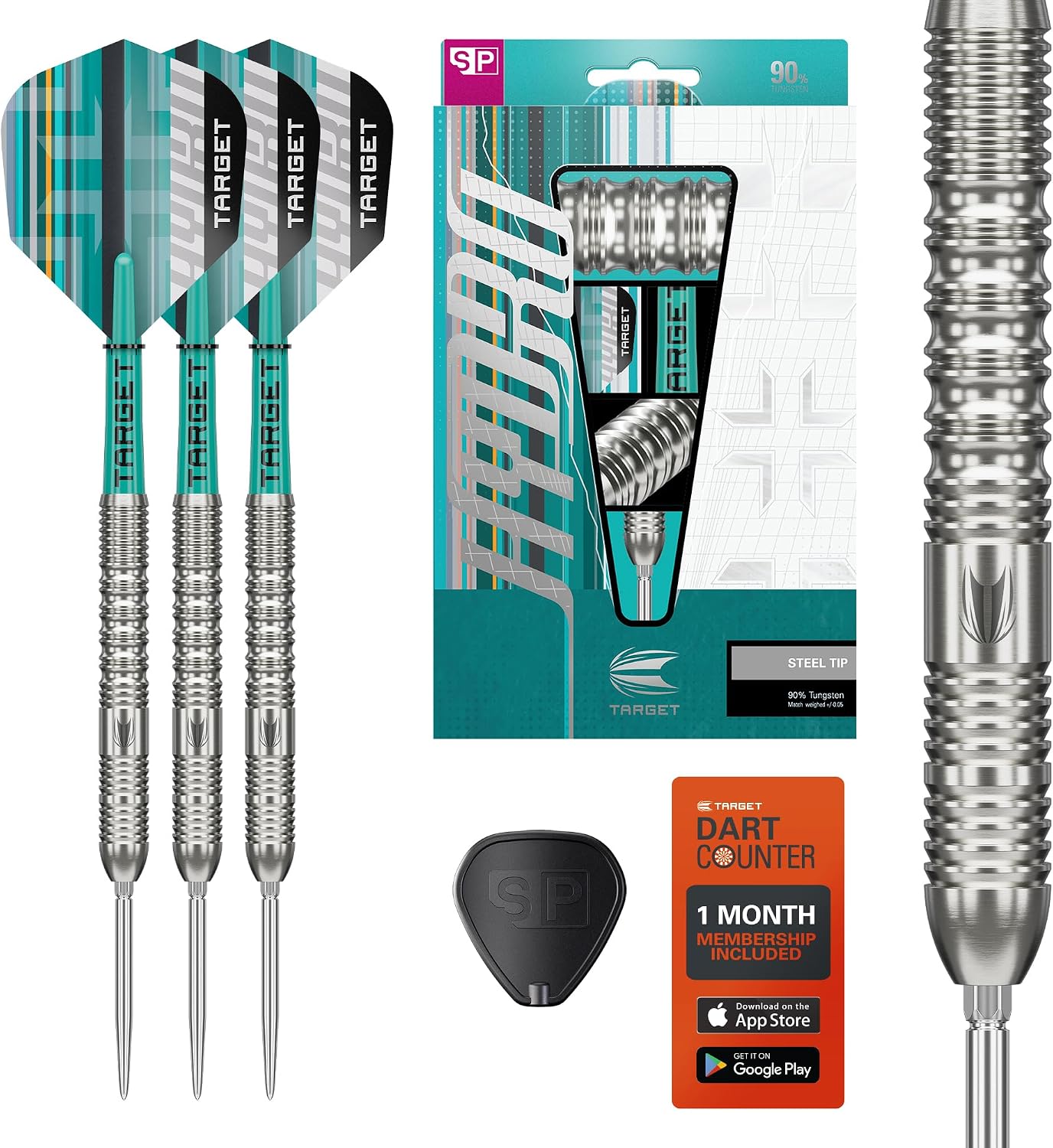 Avis d'Expert & Test Approfondi : Target Darts Hydro Steel Tip Dart Set 21G 22G (Sélection)