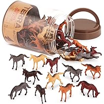 teifoc 1530 - Set di accessori in pietra 100 mattoni in miniatura per progetti fai da te, per bambini dai 6 anni in su