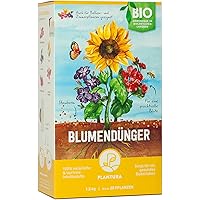 Plantura Bio Blumendünger mit 3 Monaten Langzeitwirkung, 1,5 kg, für den Garten & Balkon-Pflanzen, für eine prächtige…