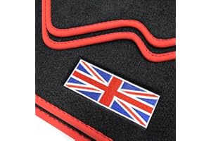 teileplus24 511 Alfombrillas Union Jack para Mini II 2 R56 2006-