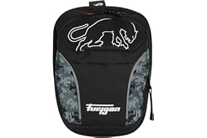 Furygan Colt Evo 2 Pixel - Motorcycle Leg Bag – 1.5L Waterproof with Adjustable Straps and Reflective Inserts – Thigh Bag for Motorcyclists