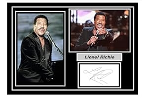 POSTER PRESENTS STUNNING QUALITY LIONEL RICHIE SIGNED/AUTOGRAPHED PHOTO