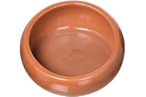 Living World - Piatto ergonomico in terracotta, grande