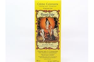 A LA SOURCE Henna Hair Color Cream Dye Golden Blonde 90 ml, Light Blonde.