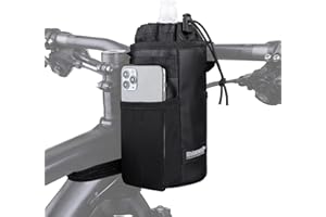 Rhinowalk Borsa per Bottiglie da Bicicletta, Portabottiglie Isolato, Supporto per Bottiglia d'Acqua