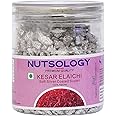 Nutsology Kesar Elaichi Soft Silver Coated Supari | 150gm | PET Jar Pack | Kesar Elaichi Flavour