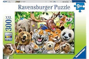 Ravensburger Exotic Animals Selfie 300 Piece Jigsaw Puzzle for Adults and Children Age 9 Years +