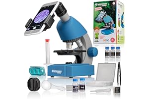 Bresser Junior Mikroskop (40-640x) blau