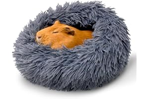 Paw Inspired® Furr-O™ Burrowing Pet Bed for Guinea Pigs, Hamsters, and Other Small Animals (Dark Gray)