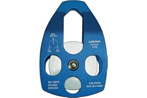 Fusion Climb Strux Aluminio Rescate Side Swing Pulley Azul 34KN