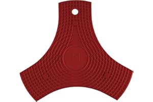 BRA Safe wielofunkcyjna podkładka silikonowa, czerwona, 27 cm, 2 sztuki