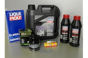 MOTOR-FUN-SPORTS TGB Maintenance Set Target 550 / Blade 550 with Oil Filter, Spark Plug, Inspection