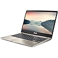 ASUS ZenBook 13 Ultra Slim Laptop 13.3" FHD Display, Intel Quad Core i5-8250U, 8GB RAM, 256GB M.2 SSD, Win10, Backlit Eng-KB, FP Reader, Icicle Gold, UX331UA-AS51