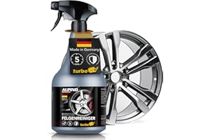 ‎ALPINO PROFESSIONAL RACING FELGENPFLEGE & FELGENREINIGER + Felgenversiegelung für alle Felgen & hochglanzformel 1L | made in Germany since 1955 - für Auto & Motorrad | Hochgeschwindigkeits-Reiniger