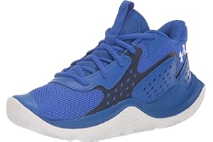 Under Armour Mixte Enfant 3026635 Chaussure de Basketball, 0