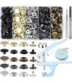 Prym - Boite 10 Boutons Pression "Jersey" Coloris Argent Avec Outil De Pose 10 Mm 2