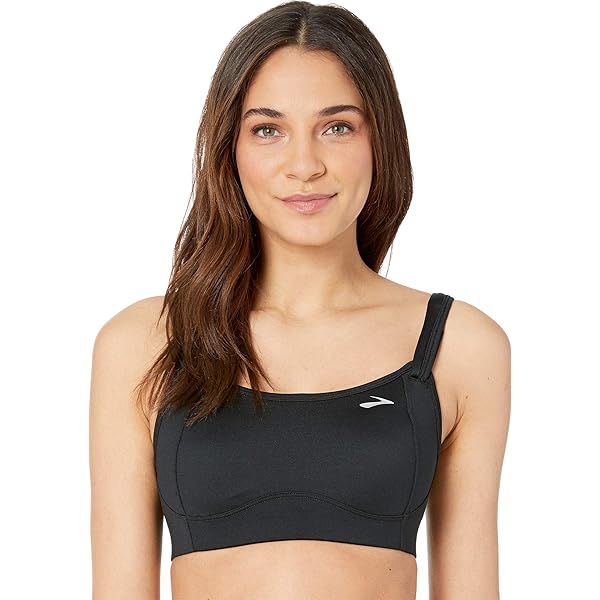 Brooks DRIVE CONVERTIBLE RUN - Sport-BH Mit Starker Stützkraft - Black