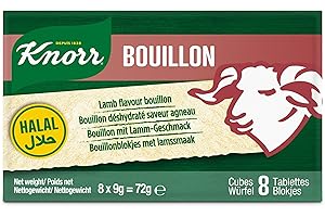 KNORR - Bouillon d'agneau halal en cubes - (1 X 72 GR)