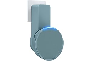 Maxonar Support Mural, Support Peu encombrant, Gestion des câbles intégrée, Pas de perçage nécessaire, Compatible avec Echo Pop et Google Nest Speaker, Vert