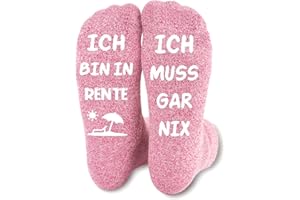 ONEHAUS Rentner Geschenk Socken, Lustige Abschiedsgeschenk Kollegen Rente Ruhestand Geschenk Abschied Kollegin Renteneintritt