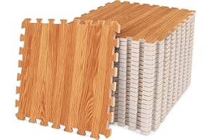 SG Traders Eva Foam Mats Interlocking Gym Flooring Puzzle Exercise Mats Non-Slip Rubber Cushion Floor Tiles Interlocking Eva Mat Gym Workout Tiles (60x60cm) 24" x 24"