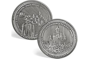 CHURYUML The Inner Citadel Challenge Stoic Coin Reminder Token for Daily Stoic EDC Coin Courage Coins Motivational Gifts