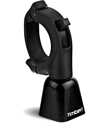 timber! Quick-Release - Campanello Bicicletta MTB - Sgancio Rapido - Nero