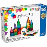 MAGNA-TILES 04300 Clear Color 100 Par&ccedil;a