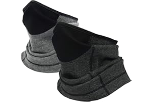 Rumsfel Braga para Cuello, Bufanda Tubular, Unisex Calentador de Cuello - con Boca Malla Transpirable Cómodo Elástico contra Viento Invierno para Motos, Esquí, Senderismo, Ciclismo Etc.