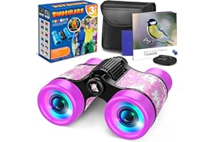 Dromlag Binoculars Kids Girls Toys Age 3-9, Gifts for Girls Toys 3-8 Year Old Boy Girls, Outdoor Garden Toys for Sports and Play, Bird Watching, Unicorn Kids Toys Birthday Easter Gifts for Kids