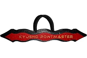 BOLLICAR Tanno Design Kyusho Pointmaster - Selbstverteidigung Schlagstock - Palm Stick - Tactical Pen - Kubotan - nur 14 g schwer - rot/schwarz