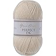 Utopia Crafts DK Double Knitting Yarn, 100g (Nature Silk)