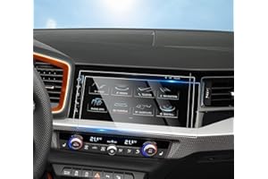 SHAOHAO Compatibile con Audi A1 GB sportback allstreet s line 2019-2024 2025 Pellicola Protettiva Auto 10.1 Pollice GPS Accessori PET 4H Accessori accessori audi a1 sportback 2 Pezzi