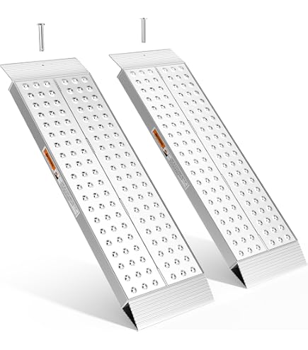MaxxHaul 50946 Aluminium-Rampen-Top-Kit – Für 5,1x20,3 Cm Bretter, Bis 317,5 Kg