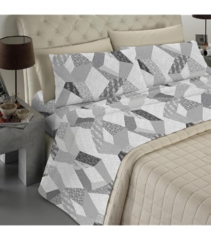 Banzaii Lenzuola Invernali Felpate 100% Cotone - Completo 3 Pezzi Per Materasso 80/90cm | Anti-Pilling - Foto 9