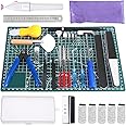 Roxanex 29PCS Model Building Tools Kit, Hobby Building Tools Set Model Making Tools Kit Basic Tools Craft Set for Gundam Car Model Building Repairing and Fixing