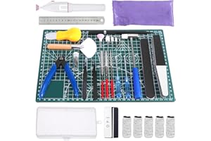 Roxanex 29PCS Model Building Tools Kit, Hobby Building Tools Set Model Making Tools Kit Basic Tools Craft Set for Gundam Car Model Building Repairing and Fixing